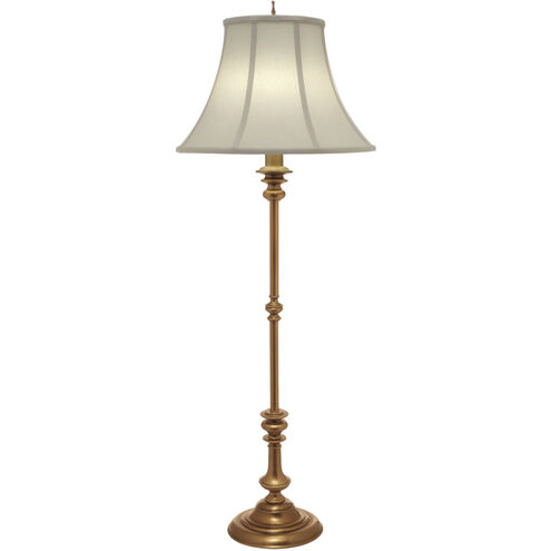 Ellie 64 inch 150.00 watt Antique Brass Floor Lamp Portable Light